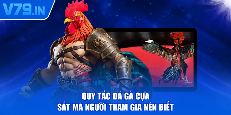 Quy tắc đá gà cựa sắt mà người tham gia nên biết